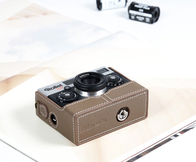 対応機種：Rollei 35AF ハンドグリップ型レザーカメラケース