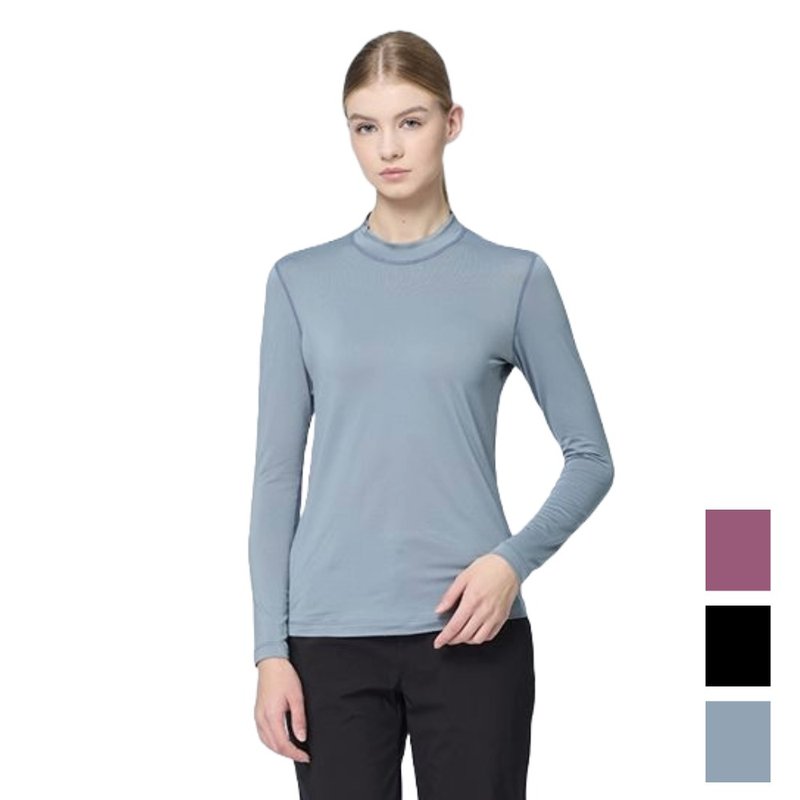 【Wildland】Light energy fiber skin-friendly stand collar thermal jacket for women W2677 - Women's Tops - Polyester Multicolor