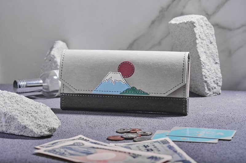 【紙造可能】富士山長夾 銀包 錢包