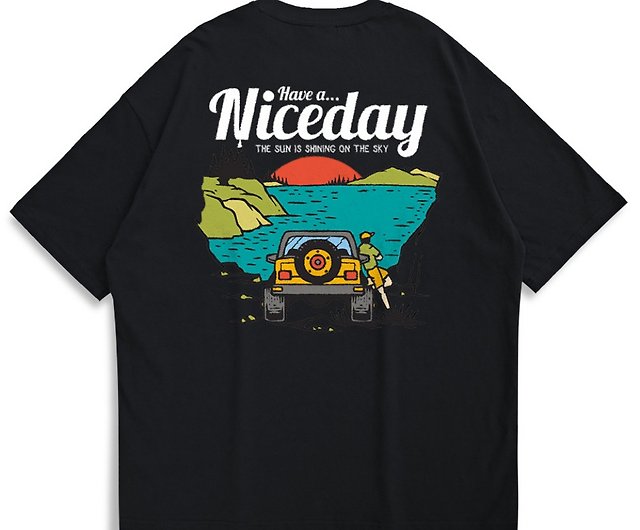 CREEPS-STORE】Have a Nice Day ルーズヘビーウェイトプリントTシャツ ...