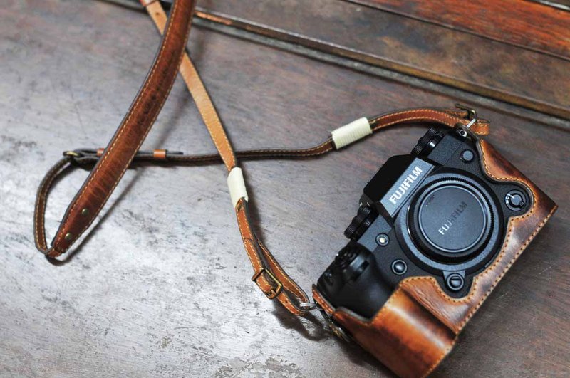 FUJIFILM XH1 相機皮套 xh1 相機包 - 相機/拍立得/底片相機 - 真皮 