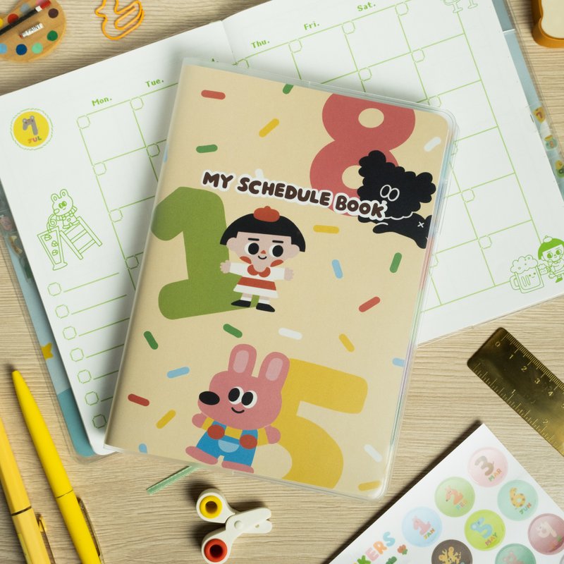 Timeless almanac notebook digital game model - สมุดบันทึก/สมุดปฏิทิน - กระดาษ หลากหลายสี