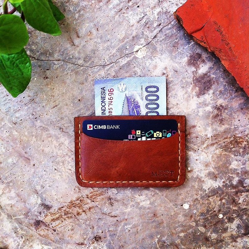 ID SLIM WALLET COLOR Classic Brown - Wallets - Genuine Leather 