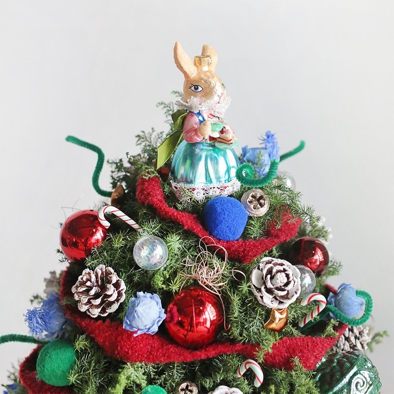 聖誕小樹 - 手作體驗課程 - 植栽/花藝 - 植物．花 