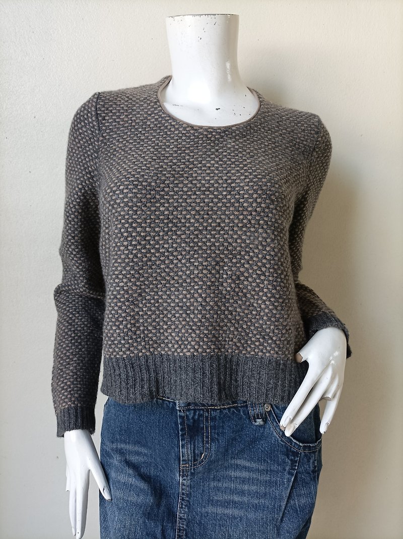 Vtg Sonia Rykiel Knitted Sweater Pull Over / Wool and Cashmere Sweater Size  38 - 女毛衣/針織衫 - 羊毛 