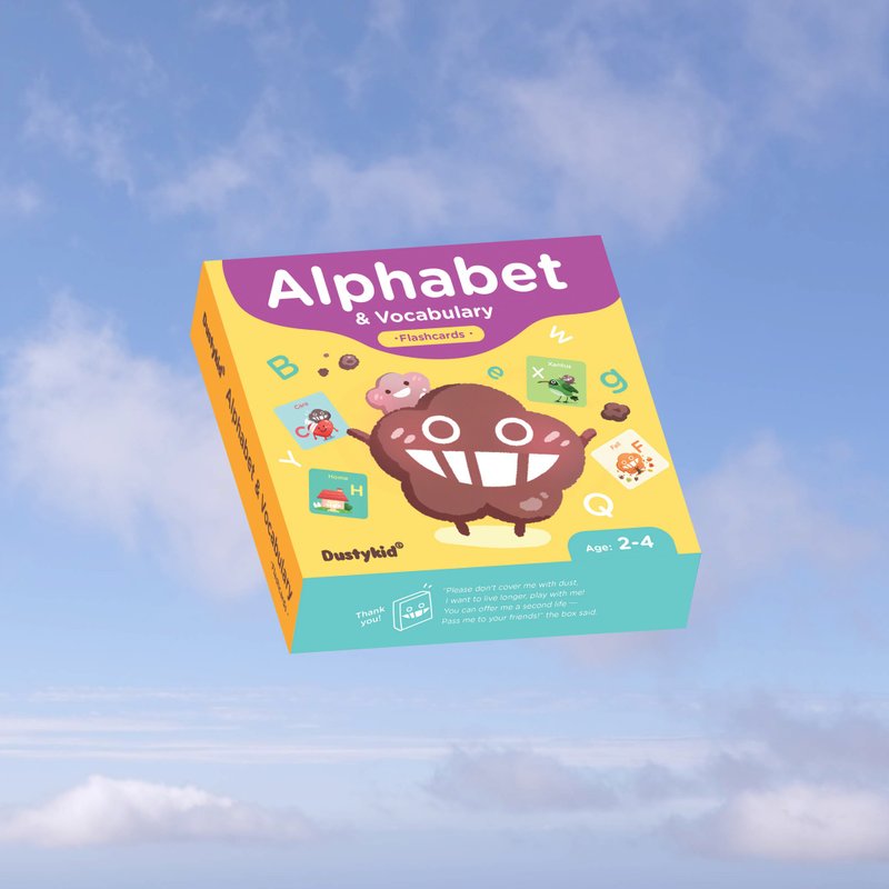 Dustykid Alphabet&Vocabulary Flashcards_Hong Kong and Macau Limited - Kids' Picture Books - Paper Yellow