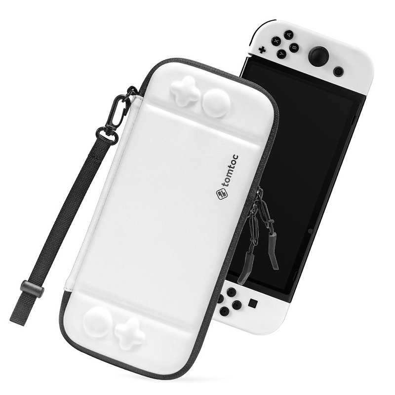 Gamers preferred second-generation Switch protective case (OLED new version), white - อื่นๆ - เส้นใยสังเคราะห์ ขาว