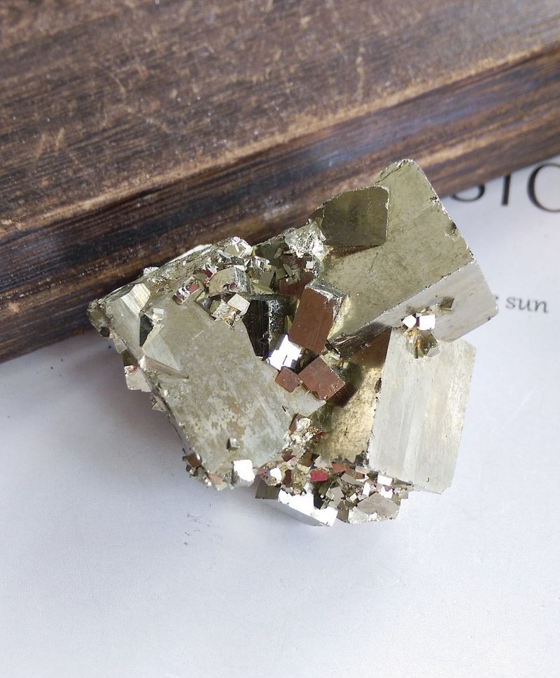 Pyrite 江西上堡產地 黃鐵礦 愚人金 天然礦石 原礦 - 擺飾/家飾品 - 其他材質 