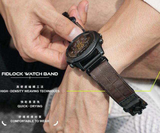 bitplay】Fidlock インスタントバックルストラップ Garmin