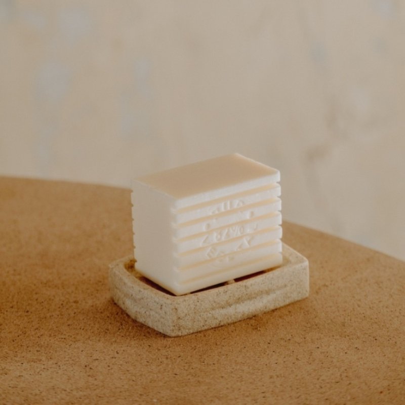 Milk deep moisturizing Marseille soap 300g - Soap - Other Materials White