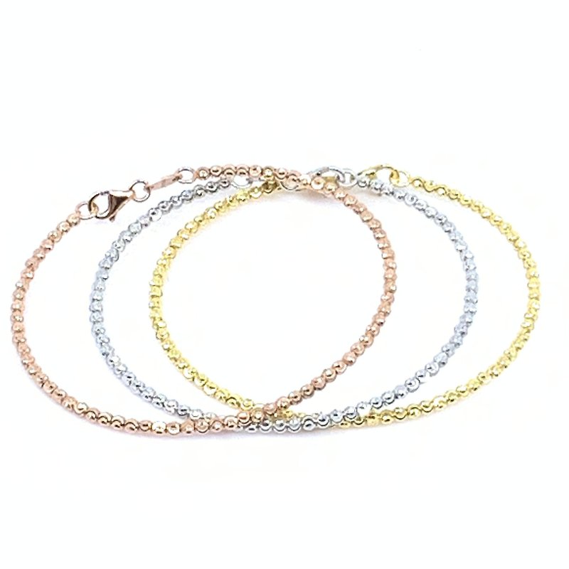 Sense MYS series fashion K gold bracelet - Bracelets - Rose Gold Gold