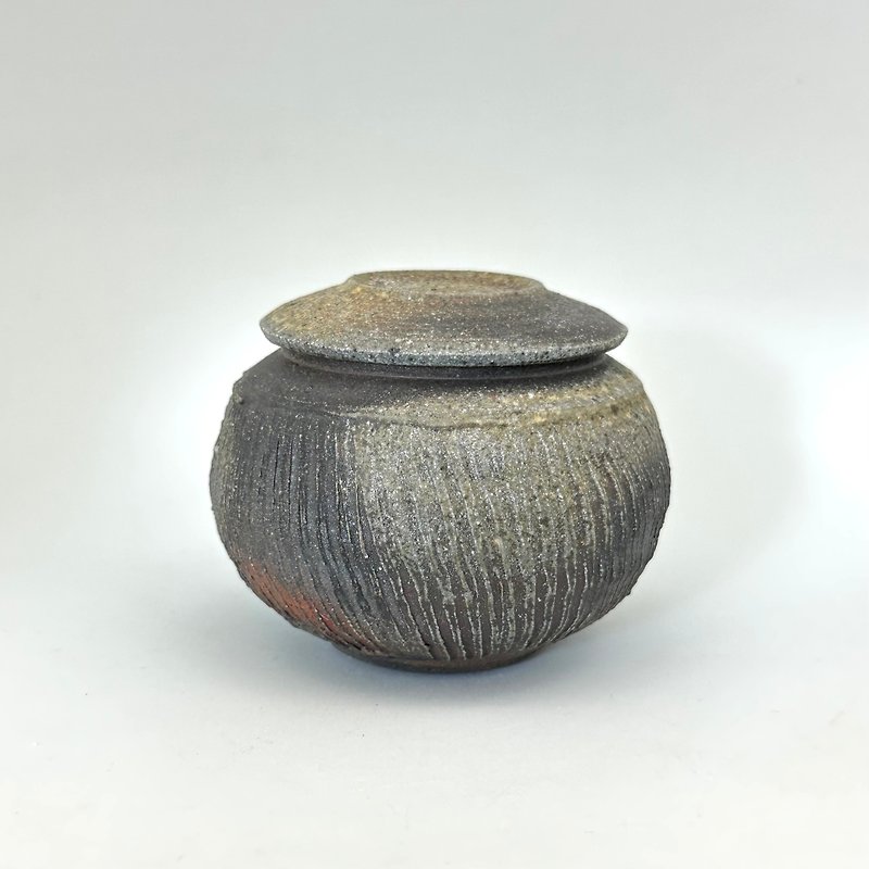 Firewood clay pot tea warehouse - Teapots & Teacups - Pottery Brown