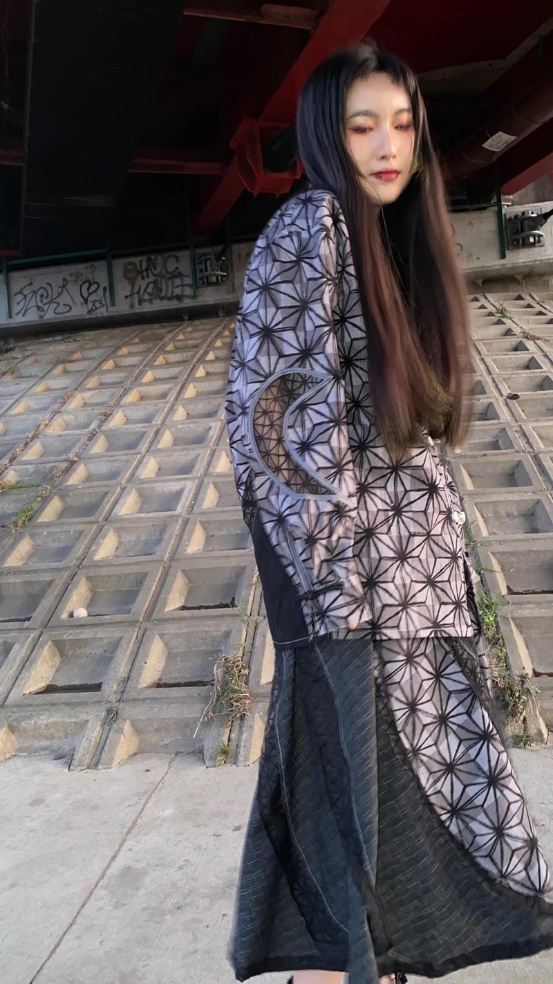 小月亮襯衫4004 meikeiin原創設計手作 - 女襯衫 - 棉．麻 多色