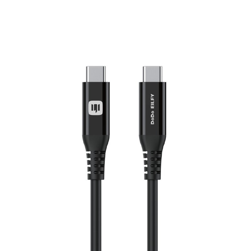 DoDo EILFY high-efficiency transmission charging cable - Chargers & Cables - Eco-Friendly Materials Black