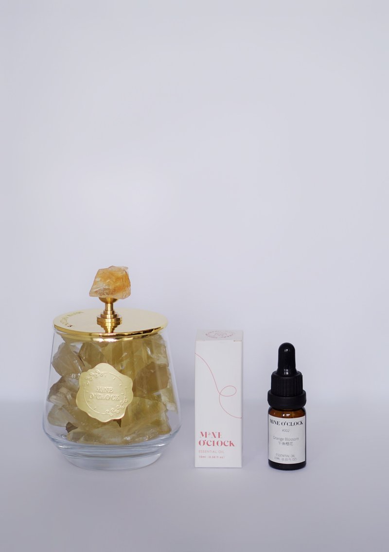 天然擴香水晶香薰 (黃水晶) 擴香原石 擴香石 - 香氛/精油/擴香 - 水晶 