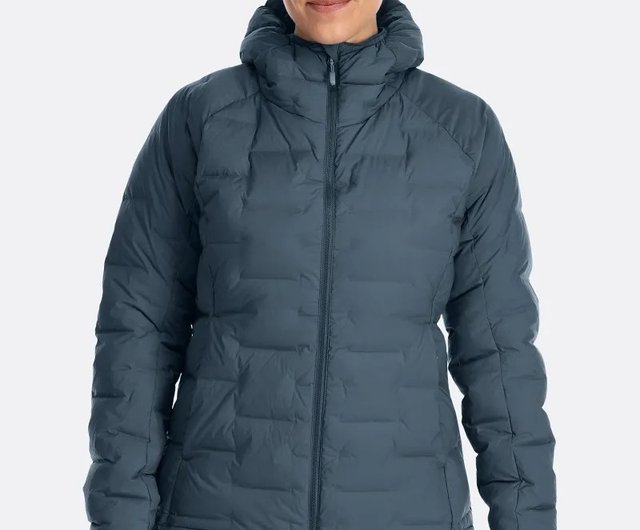 rab cubit stretch down hooded jacket