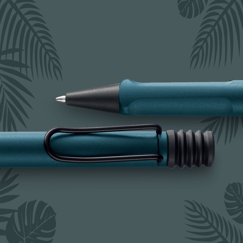 LAMY ballpoint pen / safari hunter series - petrol - forest green blue - ปากกา - พลาสติก สีเขียว