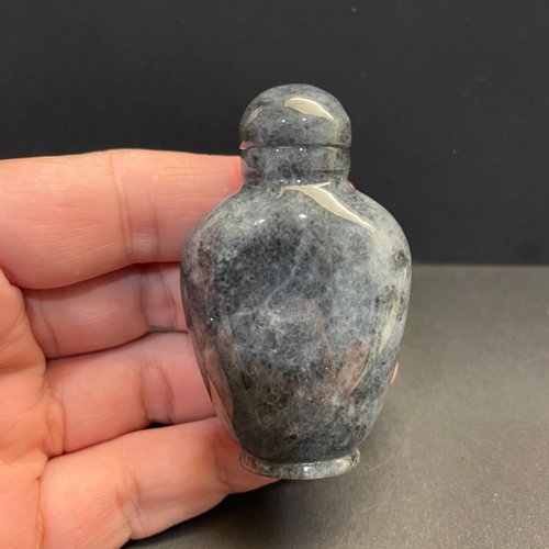 元元圓滾滾 水晶手鍊 瀚玉珠寶 天然A貨翡翠 烏雞種翡翠鼻煙壺 緬甸玉鼻煙壺 可開蓋