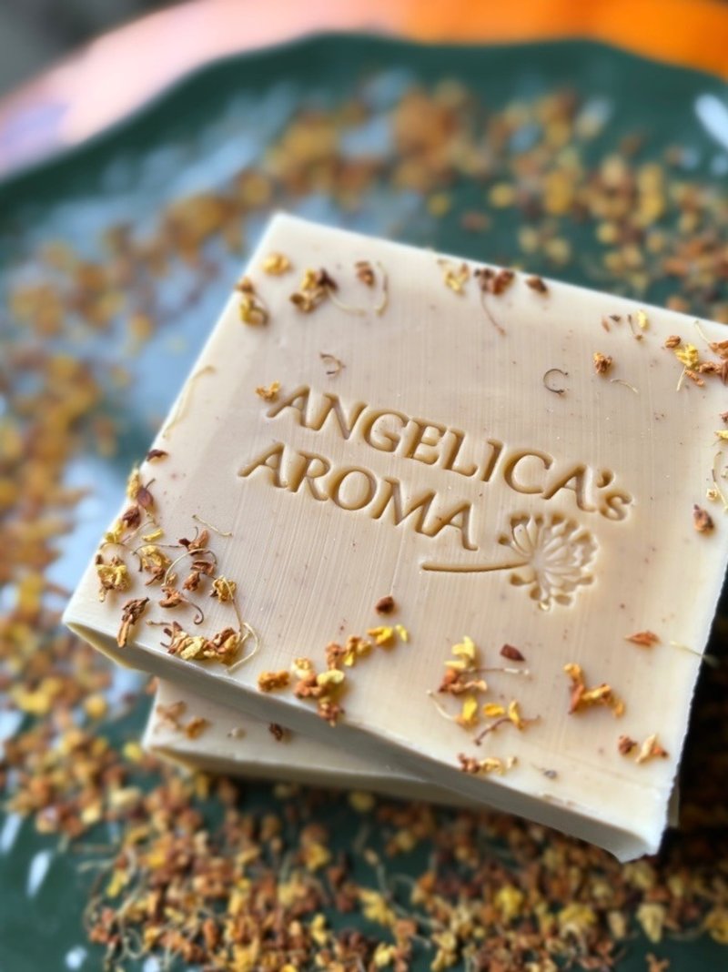 桂花烏龍茶皂 / Osmanthus & Oolong Tea Soap - 肥皂/手工皂 - 其他材質 金色