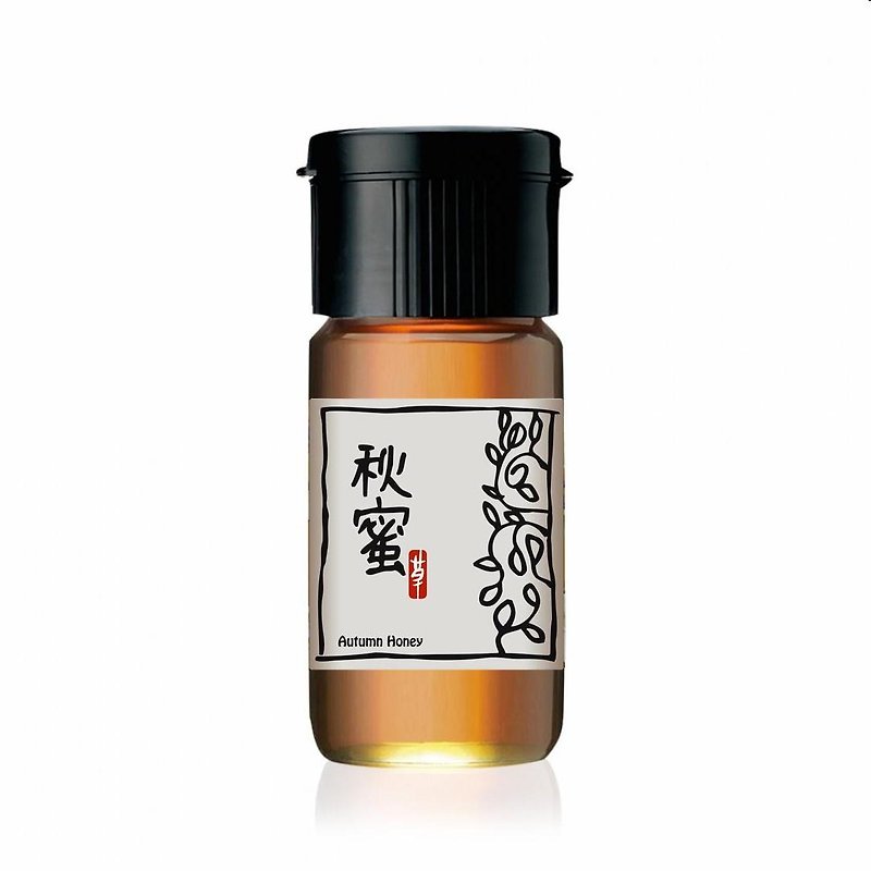 本草堂100%純蜜             外銷日本 頂級蜂蜜           秋蜜  限量發售 - 蜂蜜/黑糖 - 玻璃 橘色