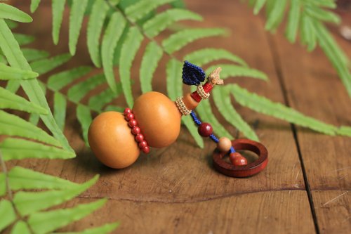 ロング手作りひょうたん OYOY Lasi 手作りガラスひょうたん花器 / ウォームブラウン