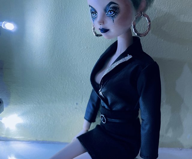 Custom Eda Clawthorne Repaint Art Doll OOAK