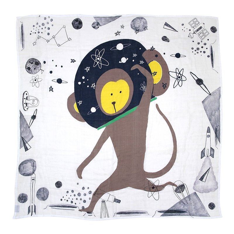 defyzoo cotton wrap card set│Space Monkey - Other - Cotton & Hemp 