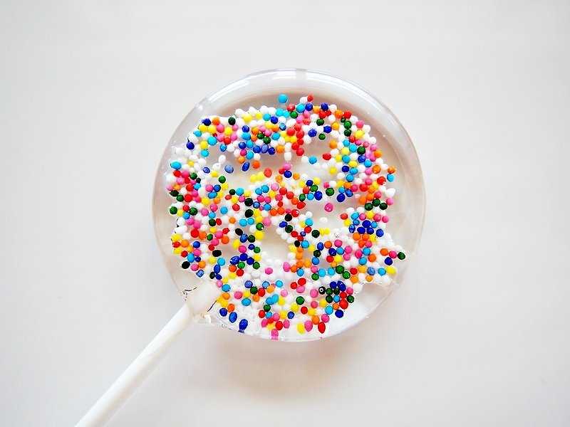 Lovable Lollipop-Paradise of Colorful Sugar (5pcs/box) - ขนมคบเคี้ยว - อาหารสด หลากหลายสี