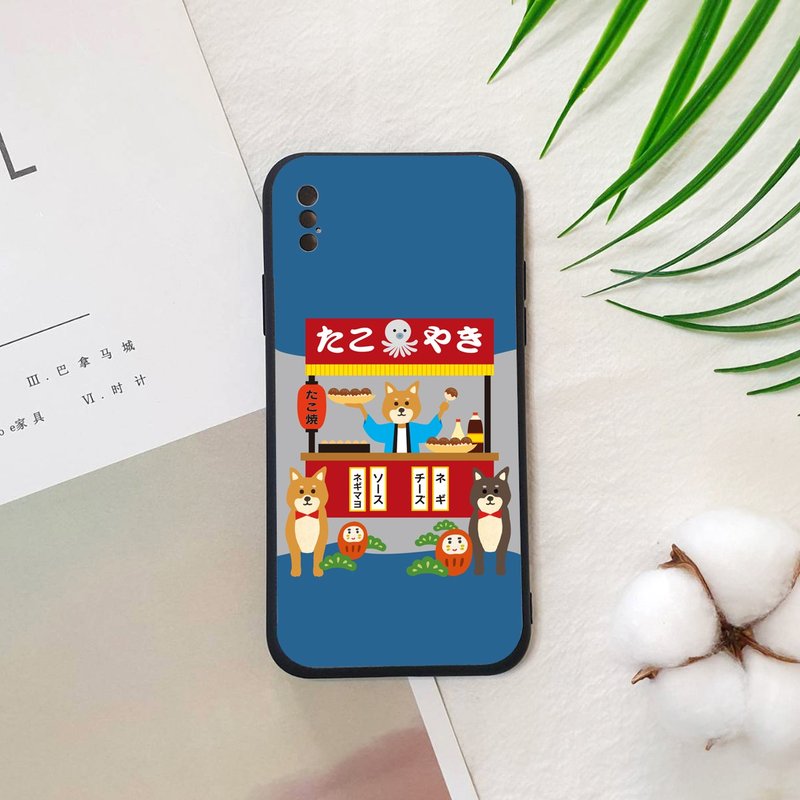 柴犬老闆 手機殼 - 手機殼/手機套 - 矽膠 藍色