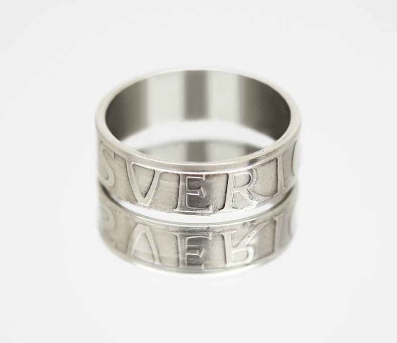 Sweden Coin Ring 50 ore 1976-1991 coin rings for men coin rings for women - 戒指 - 其他金屬 
