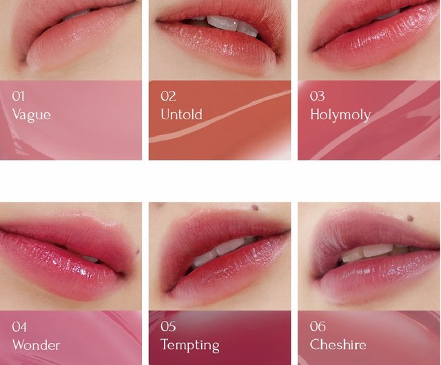 台湾総代理店] ムジゲ マンション グロス メルティング アイス リップ