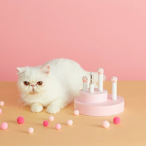 CATISS CATISS 貓掌護唇膏 3g - 白貓純淨水潤 | 禮品首選