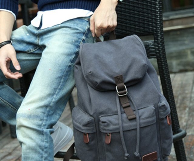 Aoking shop canvas backpack