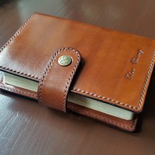 本革製ハンドメイド聖書ブックカバー（紙の聖書は含まれません