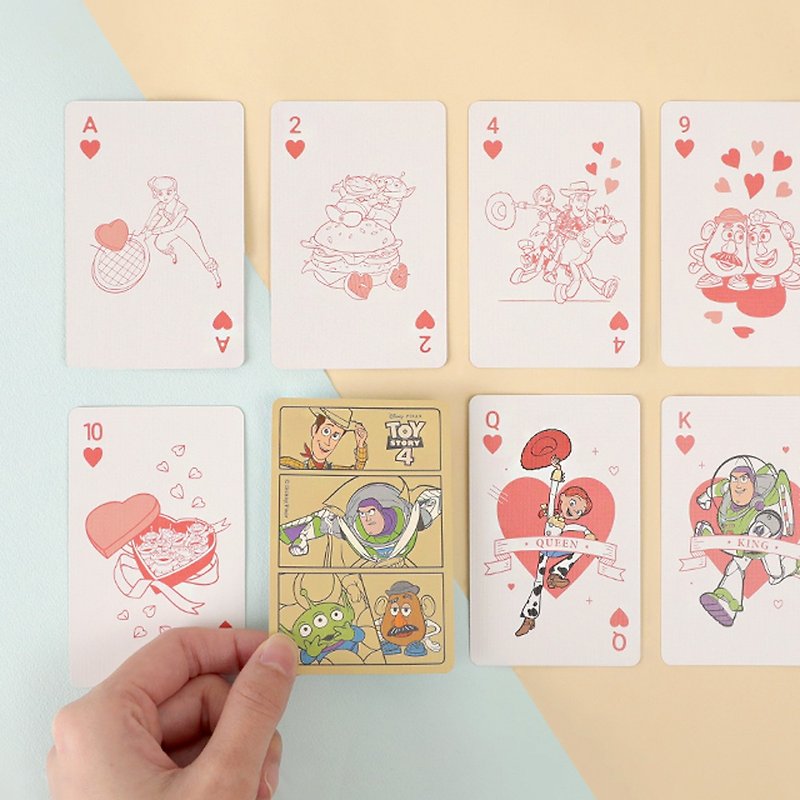 Disney Toy Story Playing Cards-Disney Pixar Toy Story Playing Cards Board Game - บอร์ดเกม - กระดาษ หลากหลายสี