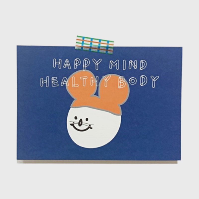 SASIM HAPPY MIND Illustration Postcard - การ์ด/โปสการ์ด - กระดาษ 