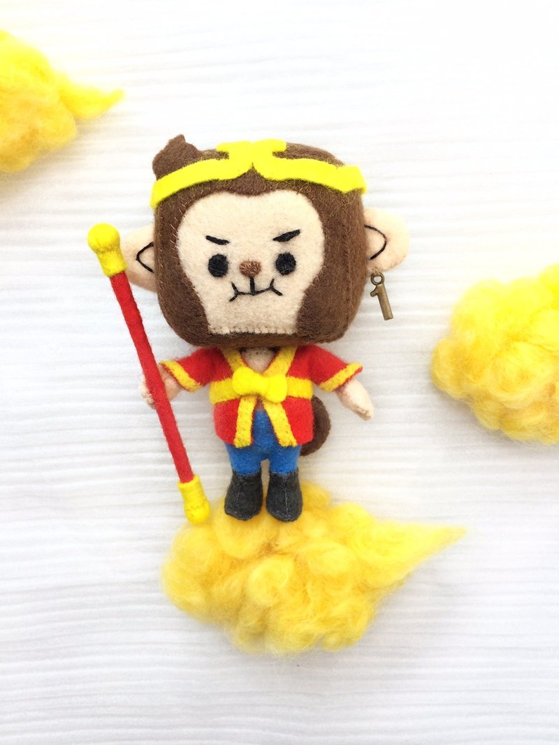 孫悟空豆腐 Monkey King TO-FU doll - 其他 - 棉．麻 多色