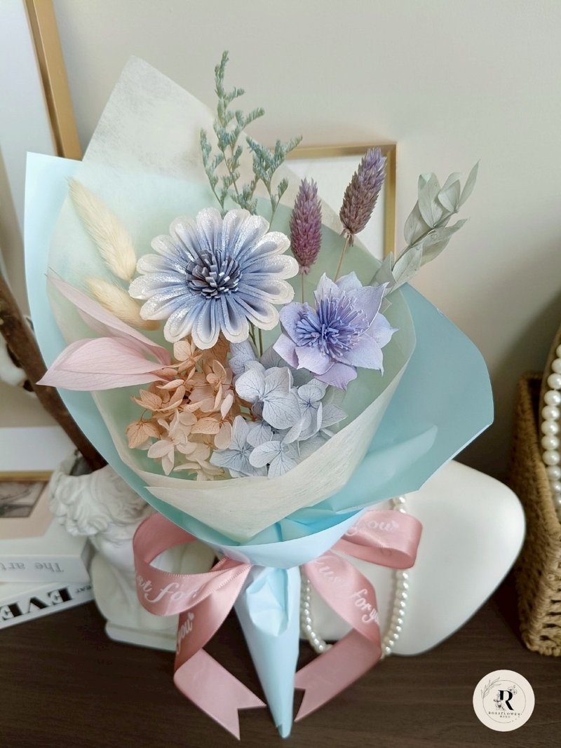 蘿莎花兒 Sola非洲菊搭配小水仙 無火擴香 小花束 - 香氛/精油/擴香 - 植物．花 