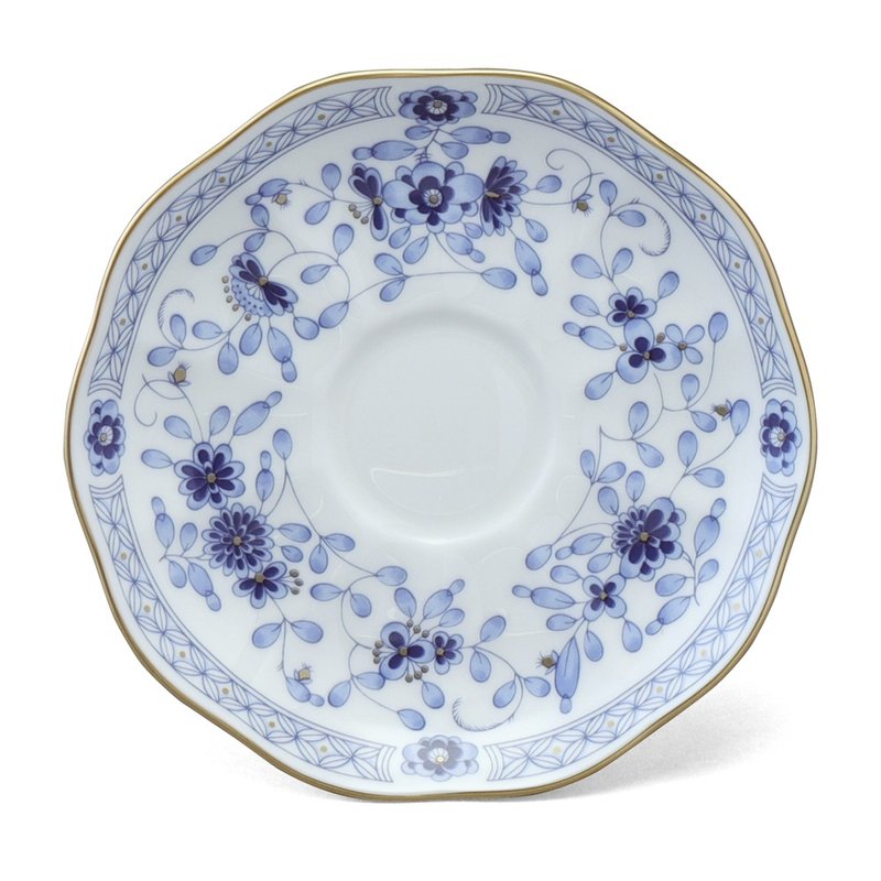 【NARUMI】Milano classic Milan bone china 13cm dessert plate - Plates & Trays - Pottery Multicolor