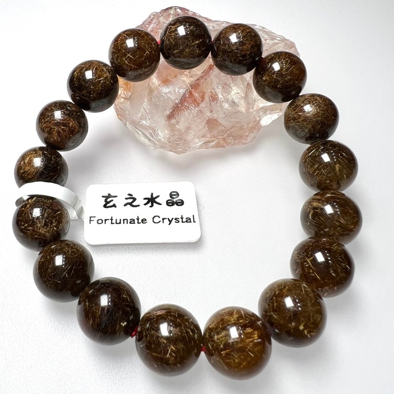 魔鬼紅銅髮手串 | 水晶 | 水晶手串 | 水晶手鏈 | 水晶手鍊 - 手鍊/手環 - 水晶 咖啡色