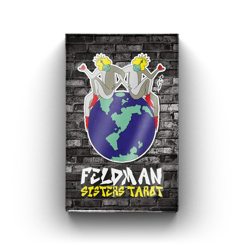 Feldman Sisters Tarot, 78 cards Tarot deck - 桌遊/卡牌 - 紙 