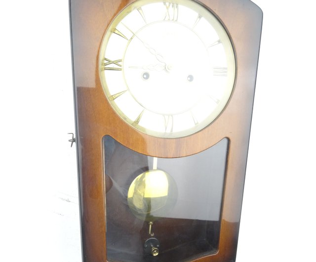 JUNGHANS 掛け時計 70s ドイツ ミッドセンチュリー Junghans GEWES ドイツ製 ヴィンテージ アンティーク デザイン