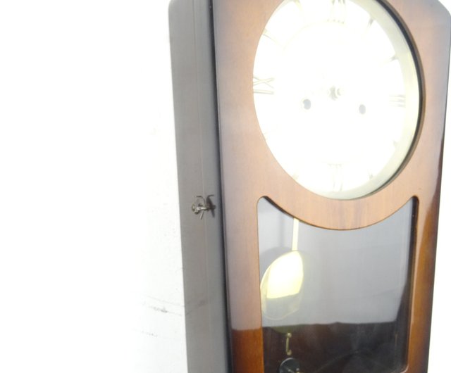 掛け時計　稼働　アニマル　ミッドセンチュリー　レトロ　ビンテージ　アンティーク ヴィンテージ アンティーク ミッドセンチュリー レトロ ドイツ