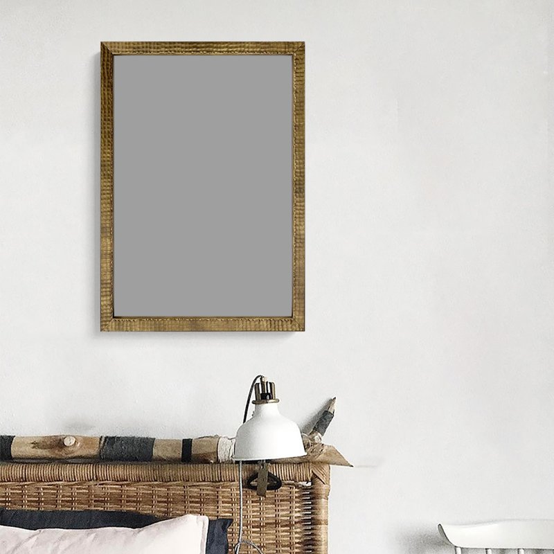 252201-Golden Art Empty Frame - โปสเตอร์ - ไม้ 