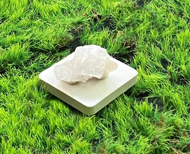 Energy decoration - natural raw ore Stone, symbiotic zeolite crystal flower, degaussing, purification, healing, luck and purification - Items for Display - Crystal Multicolor