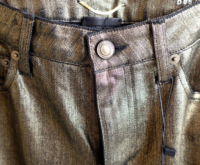 SAINT LAURENT サンローラン ゴールドラメ スラックス 42 Brand new