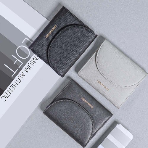 Premium Authentic PA暮-LOFT真皮短夾-多色任選