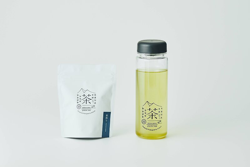 [Set of cold brewed sencha and bottle] 8 cold brewed sencha tea bags - Tea - Fresh Ingredients 
