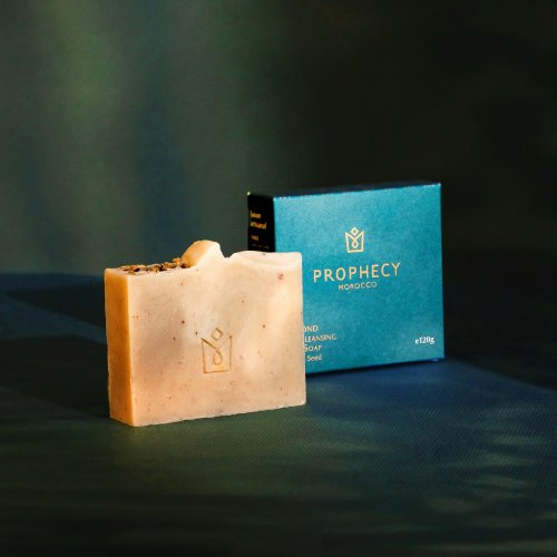 ─ Prophecy Morocco 鉑翡斯 ─ 西班牙頂級油保養專家 緊緻青春─【鉑翡斯】晶鑽仙人掌籽金萃油極緻潔顏皂120g 手工皂