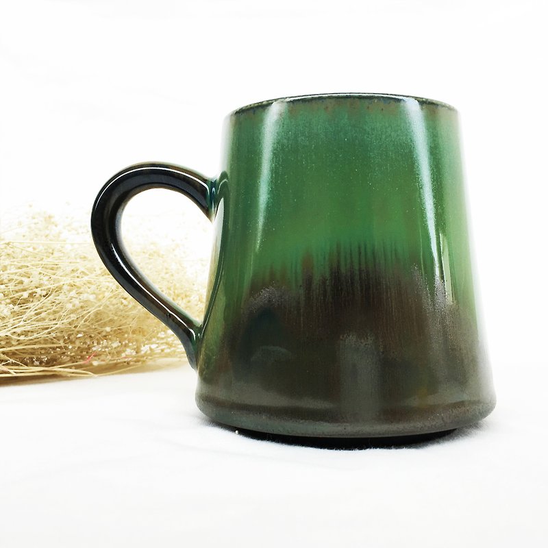 Handmade Unique Glaze Ceramic Mug - Teapots & Teacups - Pottery Black